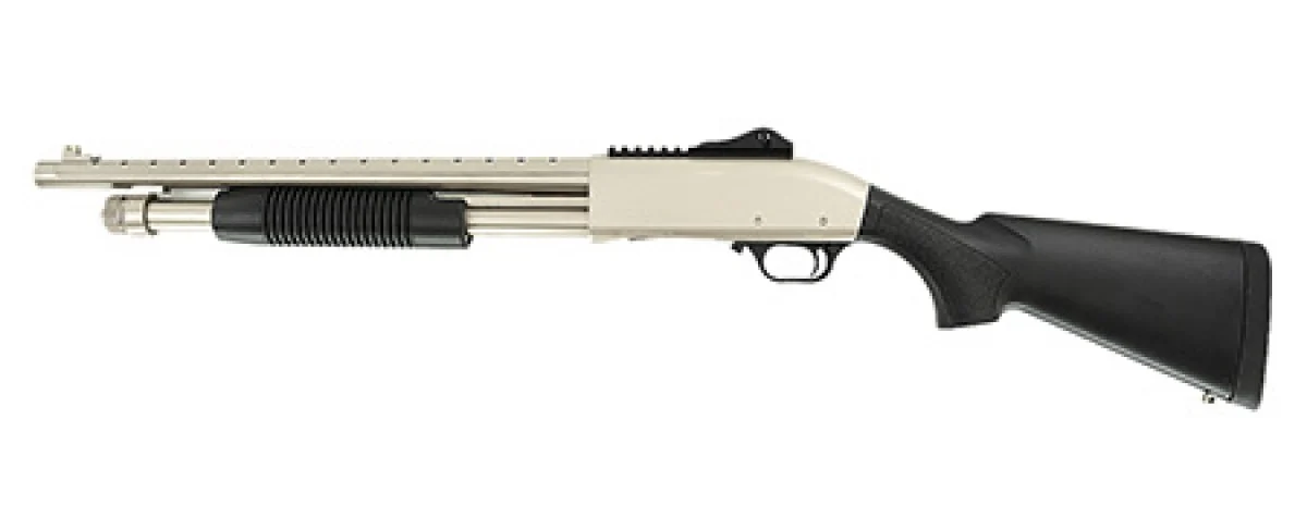 Tokarev TX3 12MA1 12 Gauge Pump 3" 5+1 18.50" Nickel 21000421 - Image 2