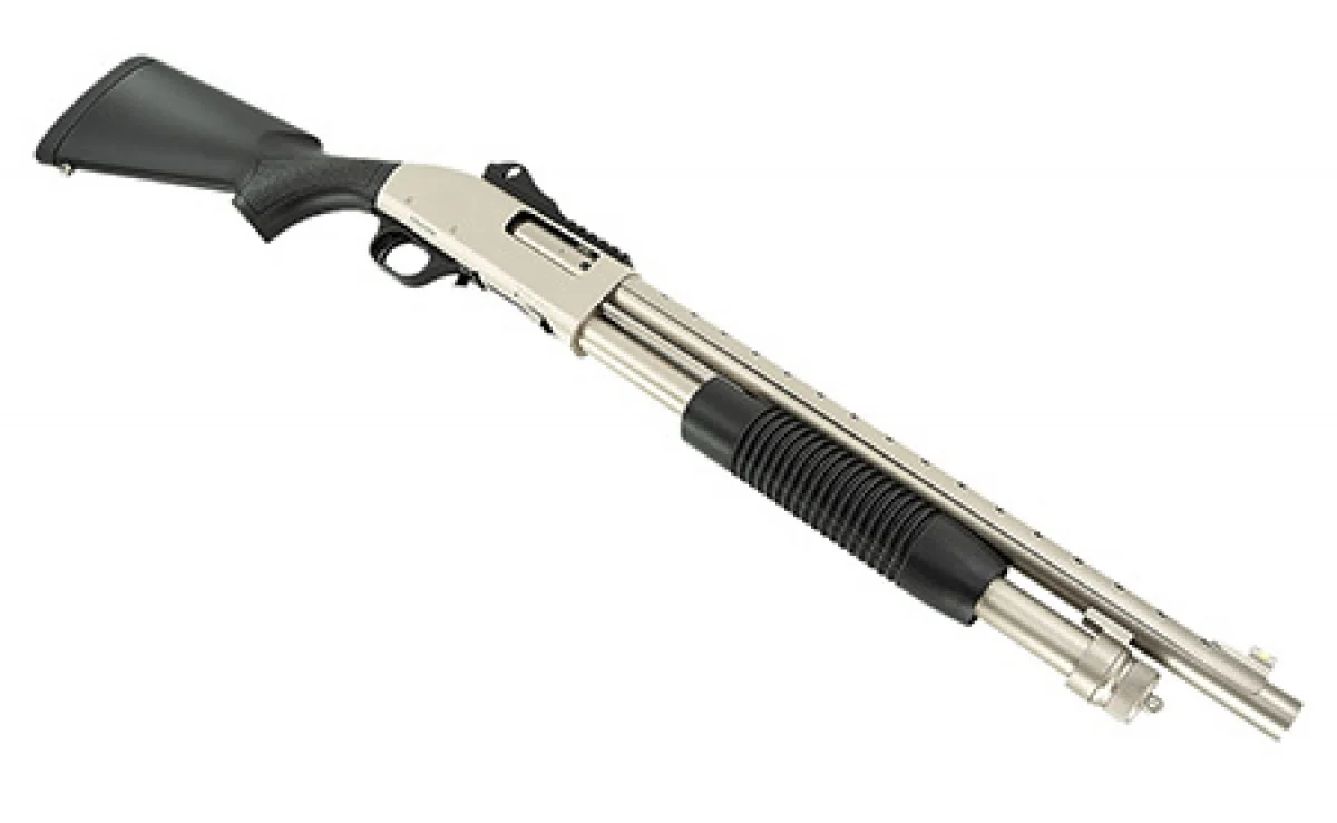 Tokarev TX3 12MA1 12 Gauge Pump 3" 5+1 18.50" Nickel 21000421 - Image 3