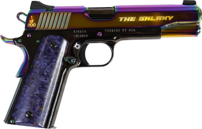 Cnc Firearms CNCGALAXY1911 Kimber 1911 Galaxy 45 ACP 7+1 5