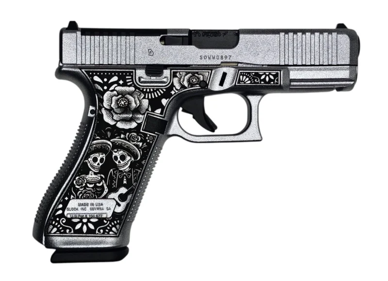 GLOCK 45MOS C4 DAY OF THE DEAD 9MM 4IN BARREL 17RD UA4556203MOSDOD