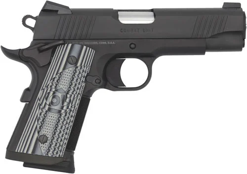 COLT OFFICER 45ACP BLACK - 8-SHOT G10 CHECKERED GRAY - Image 2