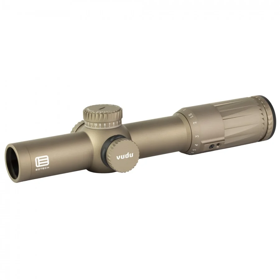 Eotech VDU110FFSR4TAN Vudu Tan 1-10x28mm 34mm Tube, 1 MOA Illuminated Red SR4 MOA Reticle - Image 2