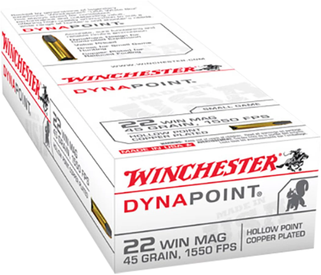 Winchester .22 WMR 45gr Brass – 50rd